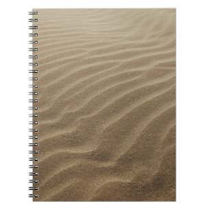 Caderno Espiral Dunas de areia da manhã