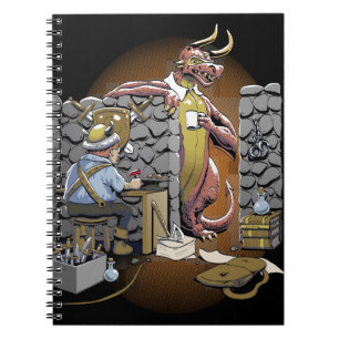 Caderno Espiral Dungeon Space