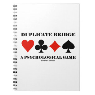 Caderno Espiral Duplicar Ponte Um Jogo Psicológico