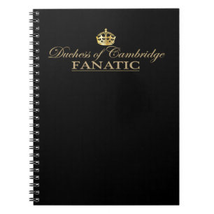 Caderno Espiral Duquesa de Cambridge Fanatic