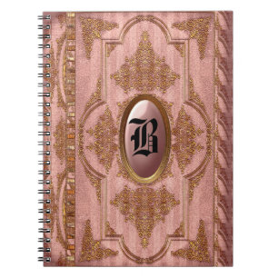 Caderno Espiral Duquesa Marta Victorian Monograma