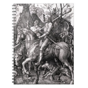 Caderno Espiral Durer Knight Death and Devil Notebook