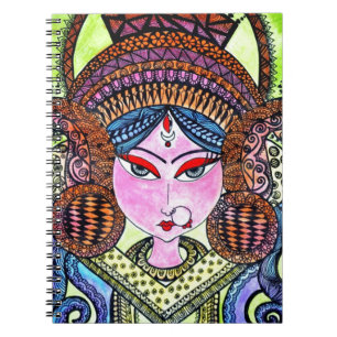 Caderno Espiral Durga Maa