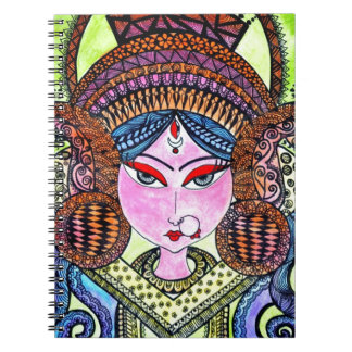 Caderno Espiral Durga Maa