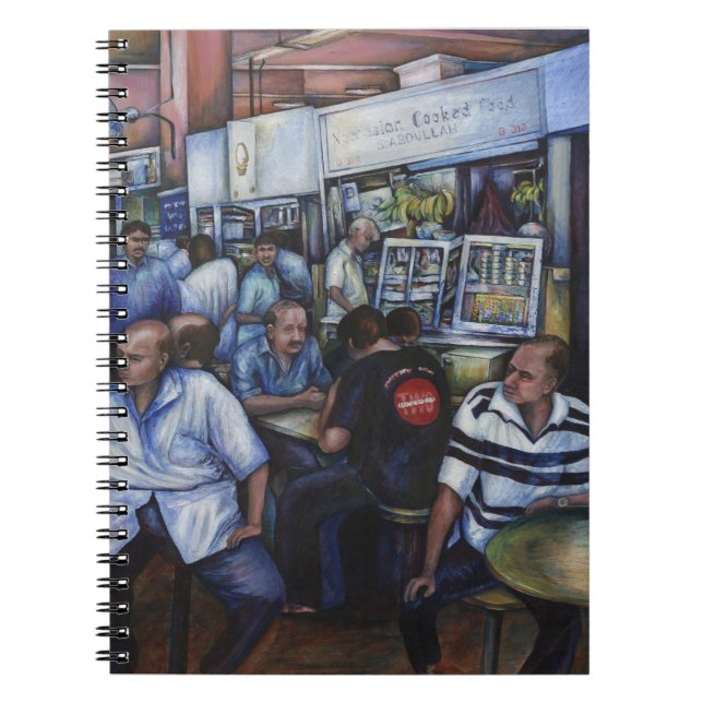 Caderno Espiral E... ela se casou com o carteiro, Cingapura (Frente)