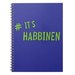 Caderno Espiral #É Habbenin