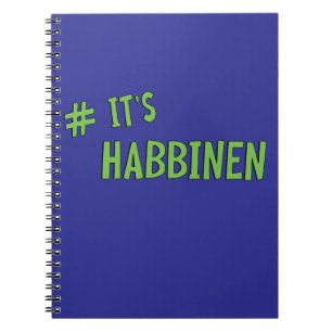 Caderno Espiral #É Habbenin