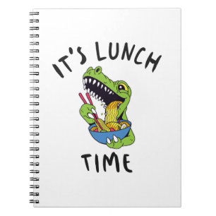 Caderno Espiral É hora do almoço