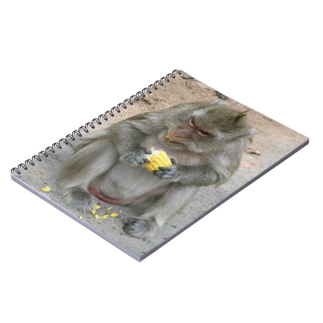 Caderno Espiral É meu! ... Macaco Selvagem Tailandês (Left Side)