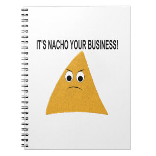 Caderno Espiral É o Nacho da sua empresa