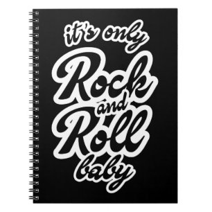 Caderno Espiral É o único bebê rock and roll