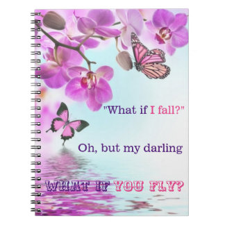 Caderno Espiral E se eu cair no rico do notebook