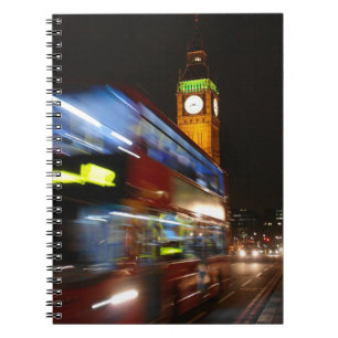 Caderno Espiral É tudo um desfoque quando você está em Londres