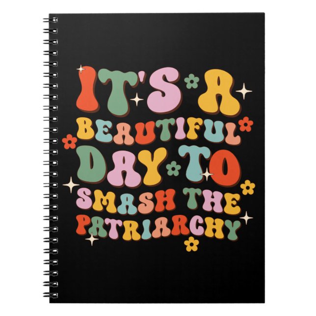 Caderno Espiral É Um Belo Dia Para Esmagar A Patriarquia (Frente)