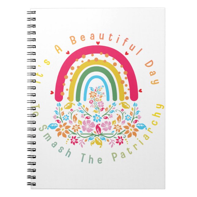 Caderno Espiral É Um Belo Dia Para Esmagar A Patriarquia (Frente)