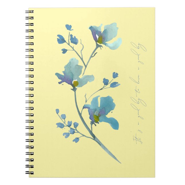 Caderno Espiral É um bom dia (Frente)
