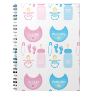 Caderno Espiral é um menino