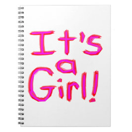 Caderno Espiral É uma garota!