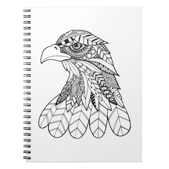 Caderno Espiral Eagle inspirado (Frente)