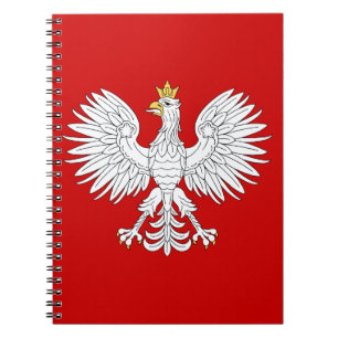 Caderno Espiral Eagle polonês