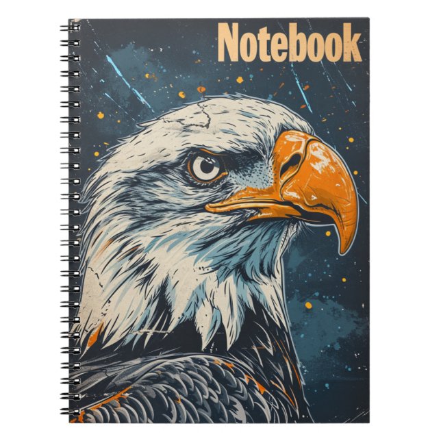 Caderno Espiral Eagle Vintage (Frente)