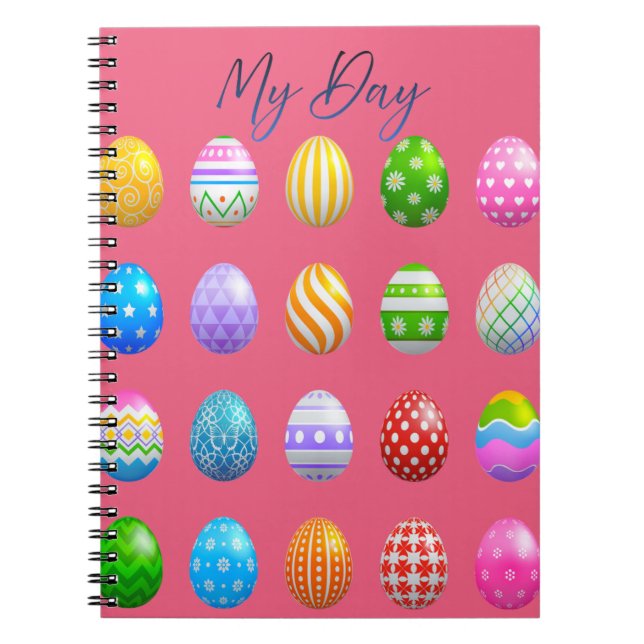 Caderno Espiral Easter Day -My Day Classic Notebook (Frente)