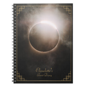 Caderno Espiral Eclipse lunar completo Tarot
