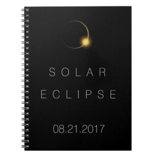 Caderno Espiral Eclipse solar total 2017