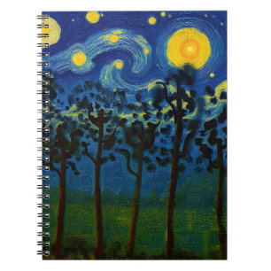 Caderno Espiral Ecos Florestais do Infinito - Uma Paisagem Florest
