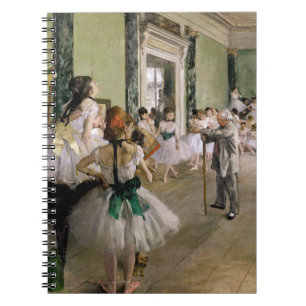 Caderno Espiral Edgar Degas - A Aula de Dança