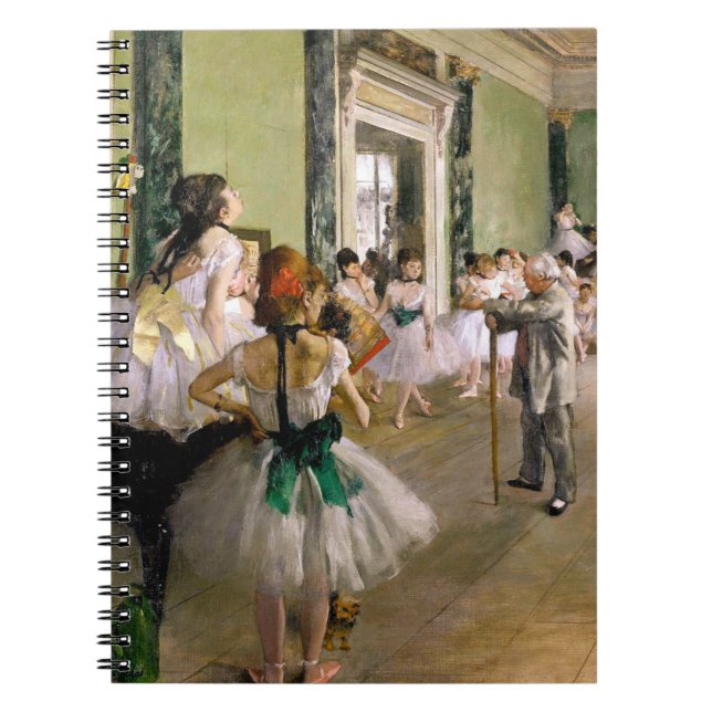 Caderno Espiral Edgar Degas Classe de Dança (Frente)
