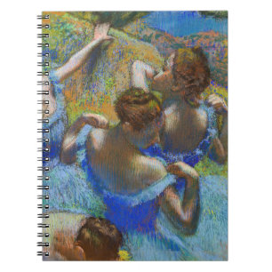 Caderno Espiral Edgar Degas - Dançarinas Azuis