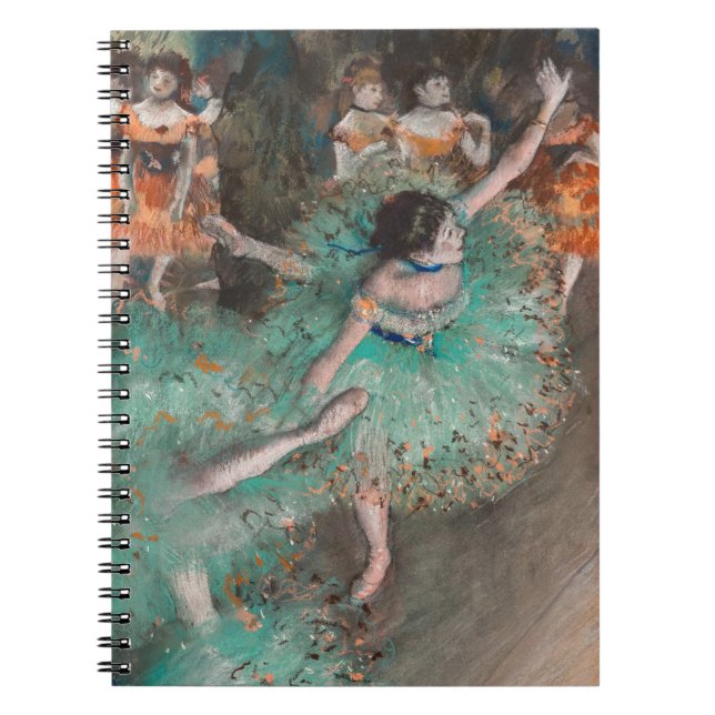 Caderno Espiral Edgar Degas - Dançarino Balançante / Dançarino em  (Frente)
