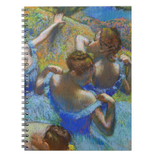 Caderno Espiral Edgar Degas - Dançarinos Azuis