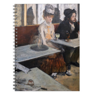 Caderno Espiral Edgar Degas - Num Café / A Absinthe