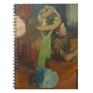 Caderno Espiral Edgar Degas - O Compro Millinery c. 1879-86