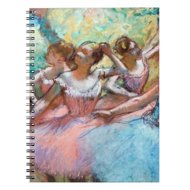 Caderno Espiral Edgar Degas - Quatro Ballerinas no Palco (Frente)