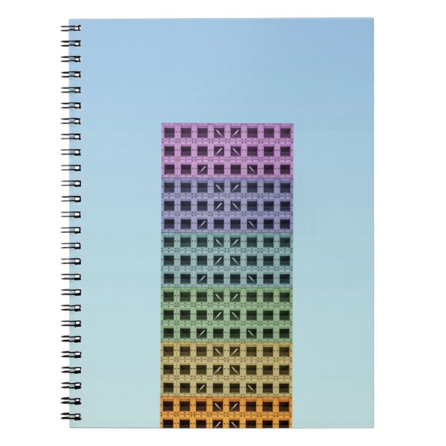 Caderno Espiral Edifício alto (Frente)