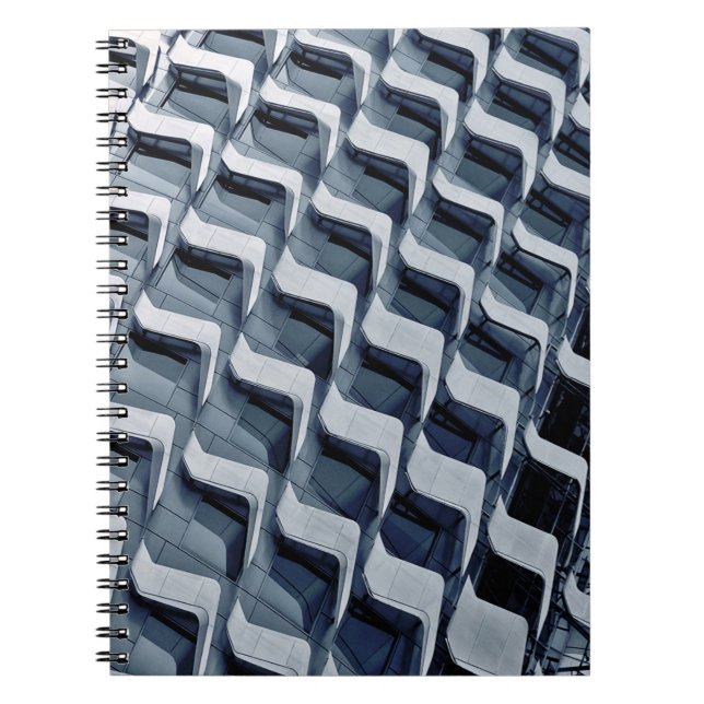 Caderno Espiral Edifício cinza (Frente)