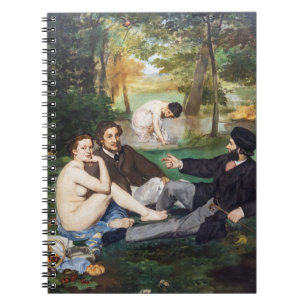 Caderno Espiral Edouard Manet - Luncheon na Grass
