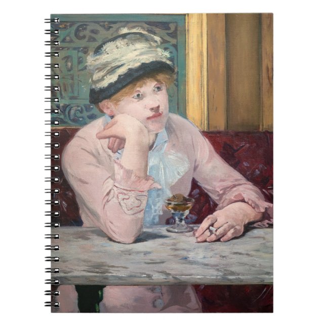 Caderno Espiral Edouard Manet - Plum Brandy (Frente)