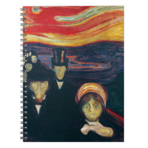 Caderno Espiral Edvard Munch - Ansiedade