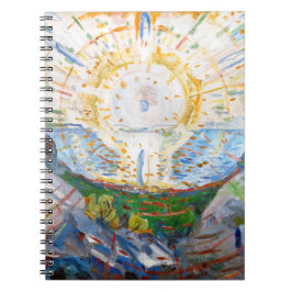 Caderno Espiral Edvard Munch - O Sol 1912