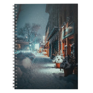 Caderno Espiral Een leuke winter notitie boek