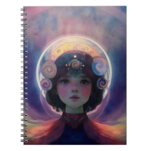 Caderno Espiral Eethal Fantasy Celestial Child Dream Guardian