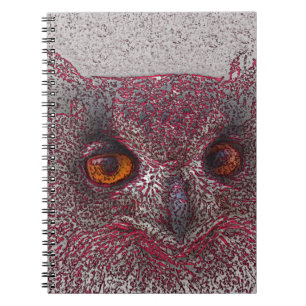 Caderno Espiral Eethal Owl