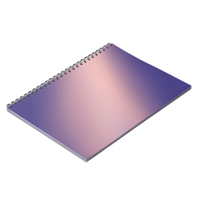Caderno Espiral Efeito fotovoltaico rosa (Left Side)