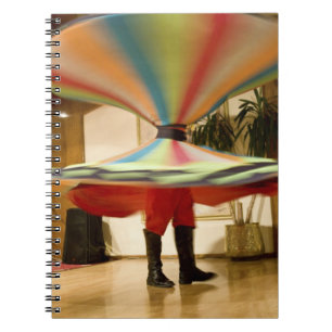 Caderno Espiral Egito, Cairo. Dervixe giratório deslumbrando GCT