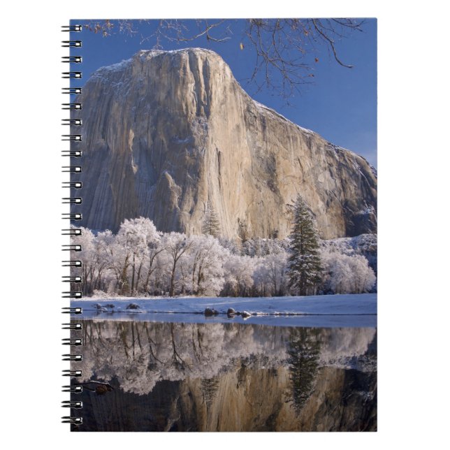 Caderno Espiral El Capitan reflete no rio Merced em 2 (Frente)