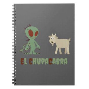 Caderno Espiral El Chupacabra
